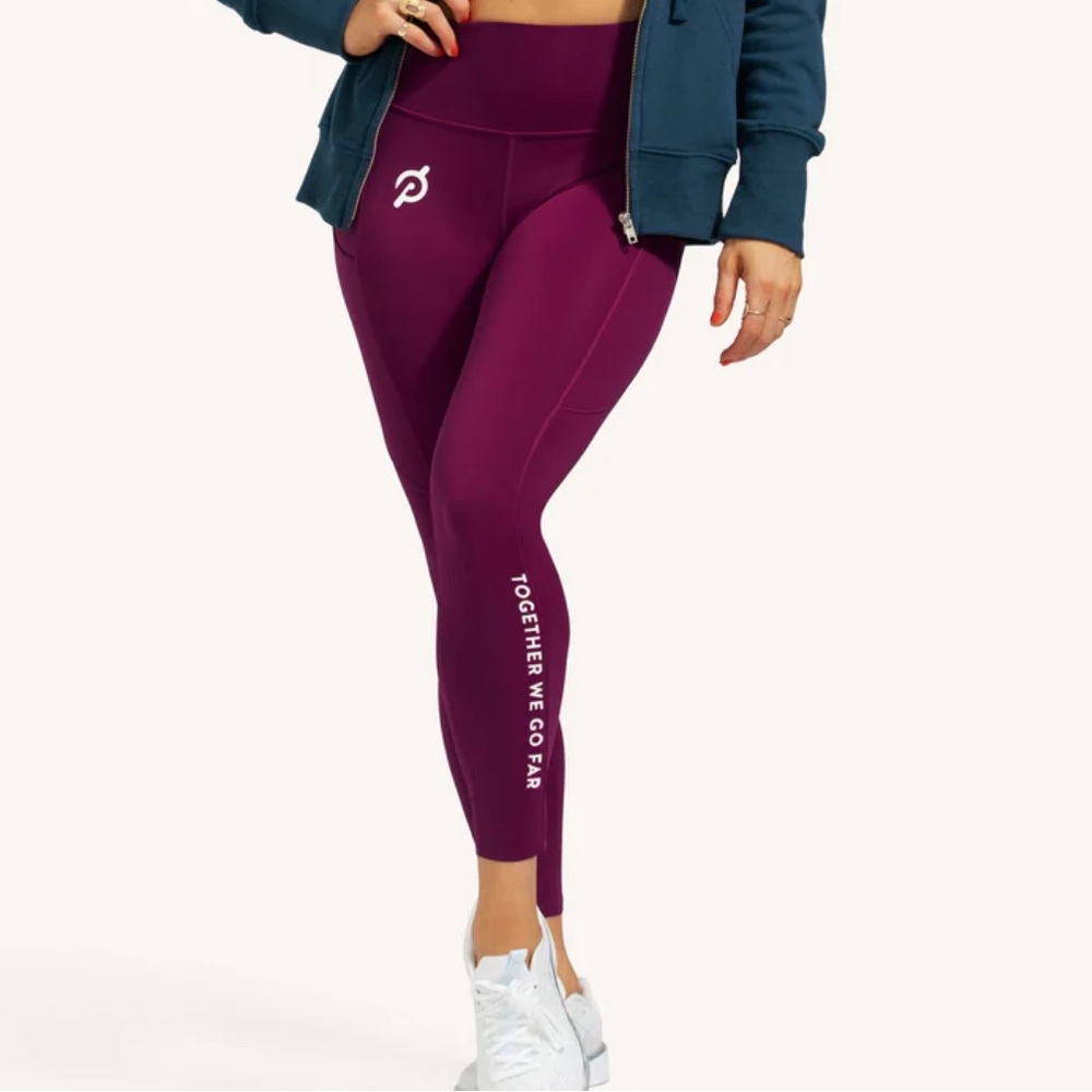 Peloton lululemon fast free fuscia leggings